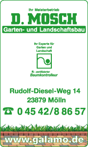 Garten- und Landschaftsbau mit Dirk Mosch-Banner