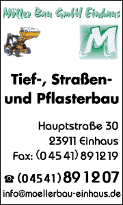 Kontaktdaten für Möller Bau GmbH in Einhaus als Banner